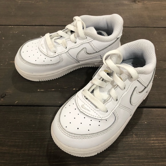 toddler af1 white